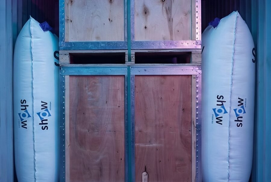 Show Dunnage hava yastığı kullanımı